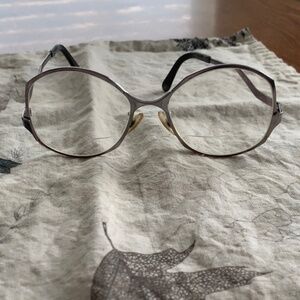 VINTAGE Chrome Eyeglasses, 1970’s